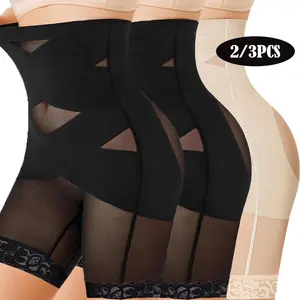 Women Shapewear Tummy Control Body Shaper High Waisted Butt Lifting Panties Shapewear Shorts Thigh Slimmer Panties