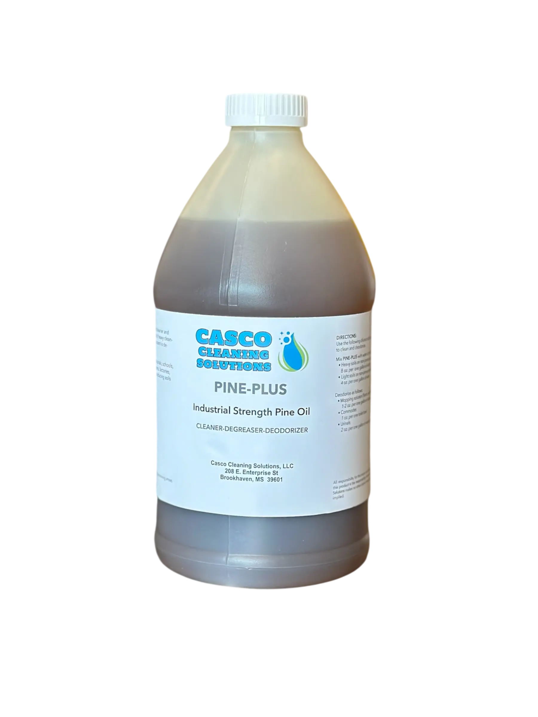 1/2 Gal -Casco Cleaning Solutions Pine- Plus with Pine Oil. 1/2 Gal -Casco Cleaning Solutions Pine- Plus with Pine Oil.