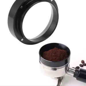 Espresso Dosing Rings, 1 Count Aluminum Coffee Powder Dosing Rings for Funnel, Magnetic Replacement Coffee Maker Accessory 51/53/58mm Coffee Making Tool
