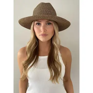 Charlie Fedora Hat Wide Brim