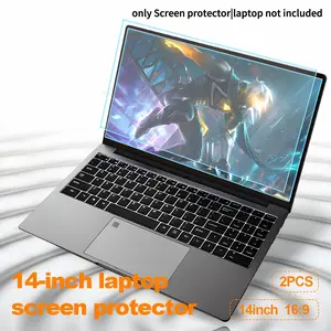 2-Pack 14-Inch Laptop Anti-Fingerprint HD Screen Protector, Blue Light Radiation Protection, Scratch-Resistant, Anti-Fingerprint Protective Film, Laptop Accessories (It is a screen protector: not a laptop)