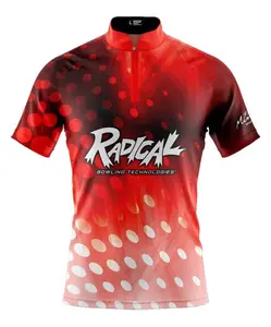 Radical Bowling Jersey “Scarlet” Custom Name