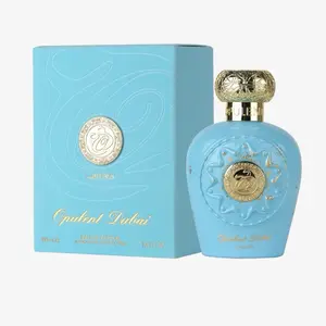 Lattafa Opulent Dubai Eau de Parfum - 3.4 fl oz Unisex Regular Edition Gift Bottle, Dubai-Inspired Citrus Floral Woody Scent, Elegant Luxurious Enchanting Fragrance, Long-Lasting Perfume for Sale, Elegant Scent, Luxurious Scent
