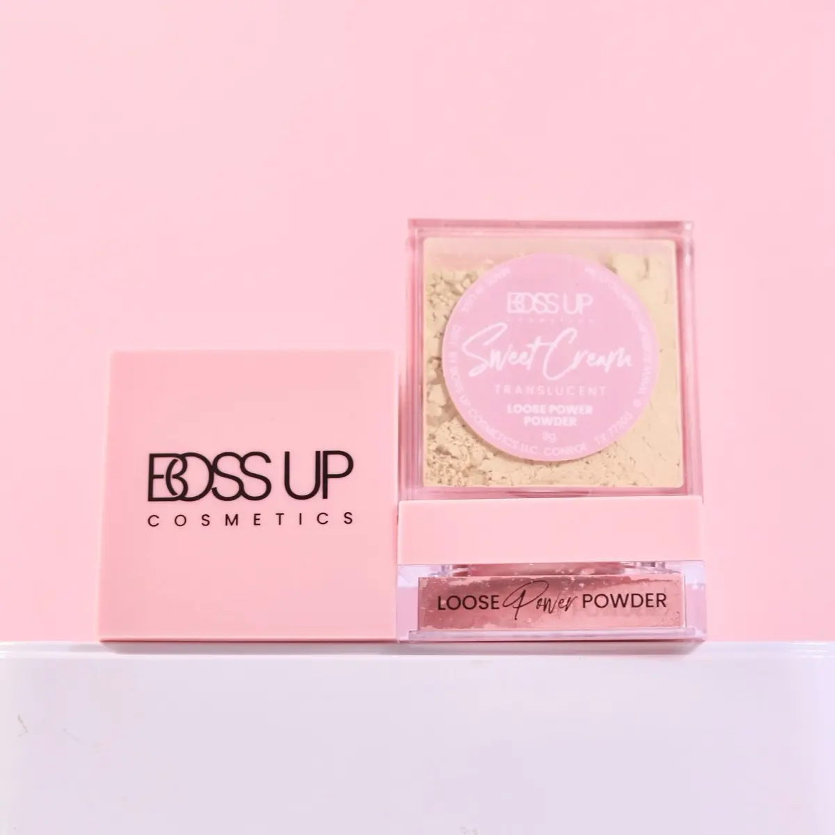 Power Powder : Blurring and Smoothing Setting/ Loose Powders By BossUp Cosmetics