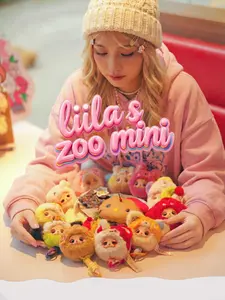 Lilila's Zoo Mini - Mobile Phone Rope Plush Blind Box Pendant Gift
