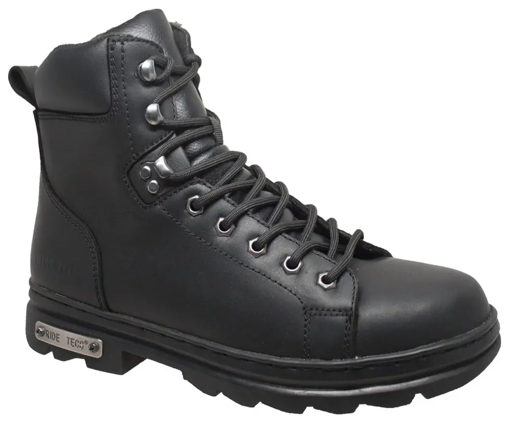 Wolverine Stride Men's Leather Motorcycle Boots