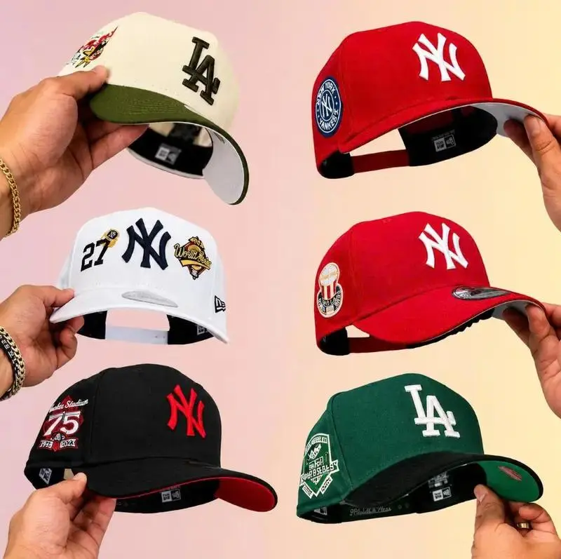 New Era MLB LA Dodgers & NY Yankees 9FORTY 59FIFTY Urban Impact Snapback Cap – Adjustable Unisex Baseball Hat, Retro Vintage Streetwear Look, Trucker Mesh Design, USA Urban Fashion Trend 2026, TikTok Viral Headwear