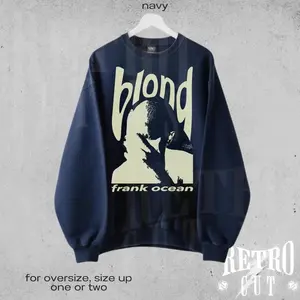 [SALE UP TO 50%] Frank Ocean 'Blond' Sweatshirt, Blonde Album Shirt, Vintage Frank Ocean Sweater, Cozy Music Streetwear,