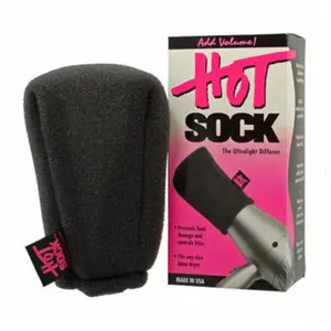 Hot Sock Lightweight Hair Dryer Diffuser - Universal Fit, Curly Hair Compatible, Volumizing Drying Accessory, Diffuser Curly Hair
