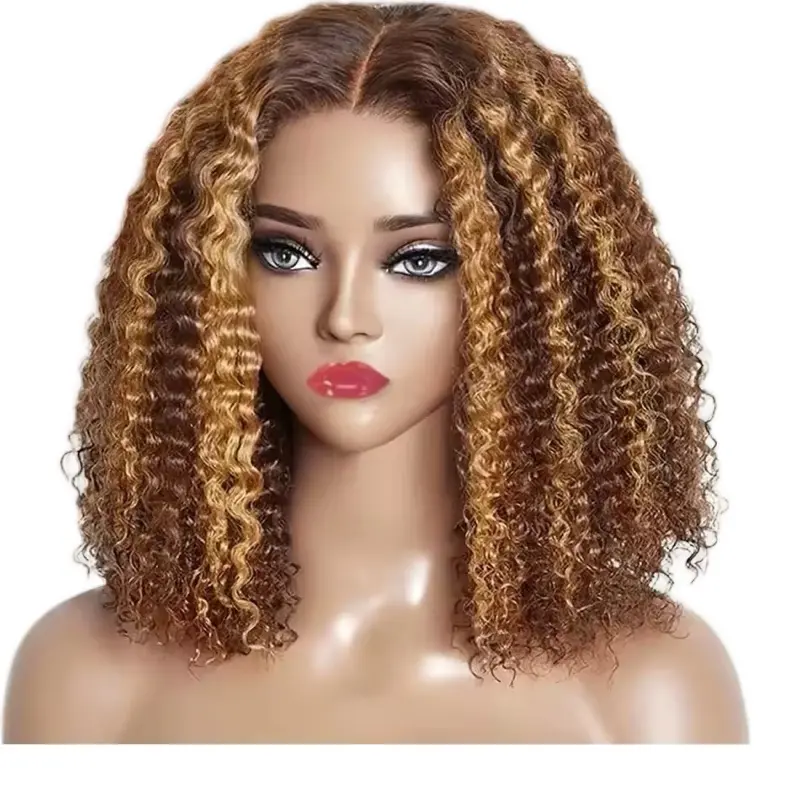 Highlight 13x4 transparent lace frontal deep wave 14 inch