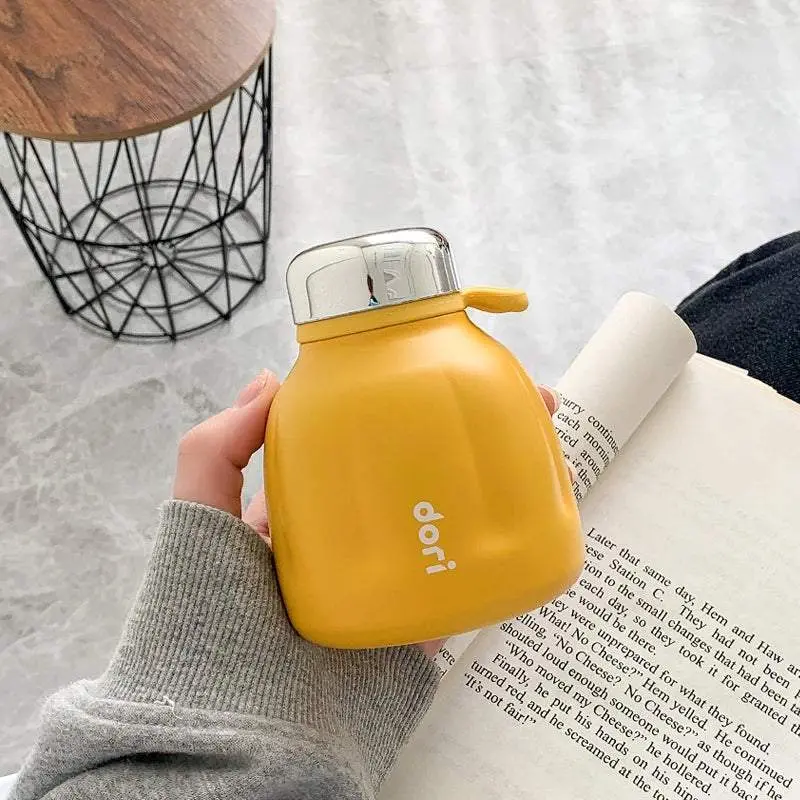 250ml Mini Stainless Steel Vacuum Flask - Great Thermos for Travel and for Kids! Drinkware Thermal Insulation Portable Bottled Water Bottles Tumbler