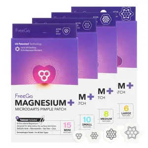 Magnesium+ Microdarts Pimple Patch (All Sizes) 4 Pack Bundle