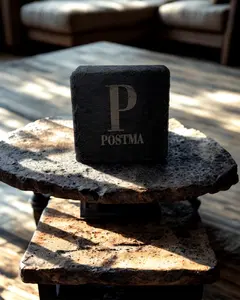 Custom Laser Engraved Slate Coasters