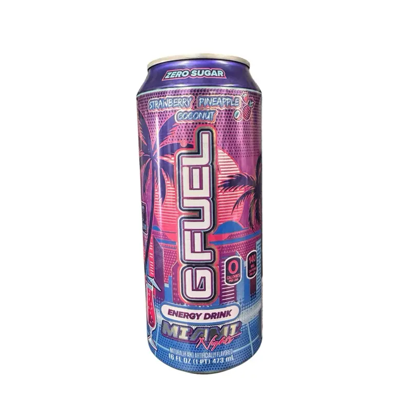 Gfuel Zero Sugar Strawberry Pineapple Coconut Energy Drink- 1 Can (16 Fl oz) Gfuel Zero Sugar Strawberry Pineapple Coconut Energy Drink- 1 Can (16 Fl oz)