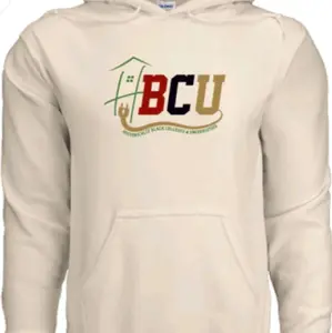 PlugHouse HBCU Hoodie Gildan G185 Adult Heavy Blend 8 oz 50 50 Cotton Polyester Blend Long Sleeve Casual Zip Up with Pouch Pocket - Sweatshirts