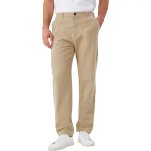 Men’s Tall Chino Pants 34"/36"/38" Inseam 100% Cotton Casual Work Pants for Tall Men