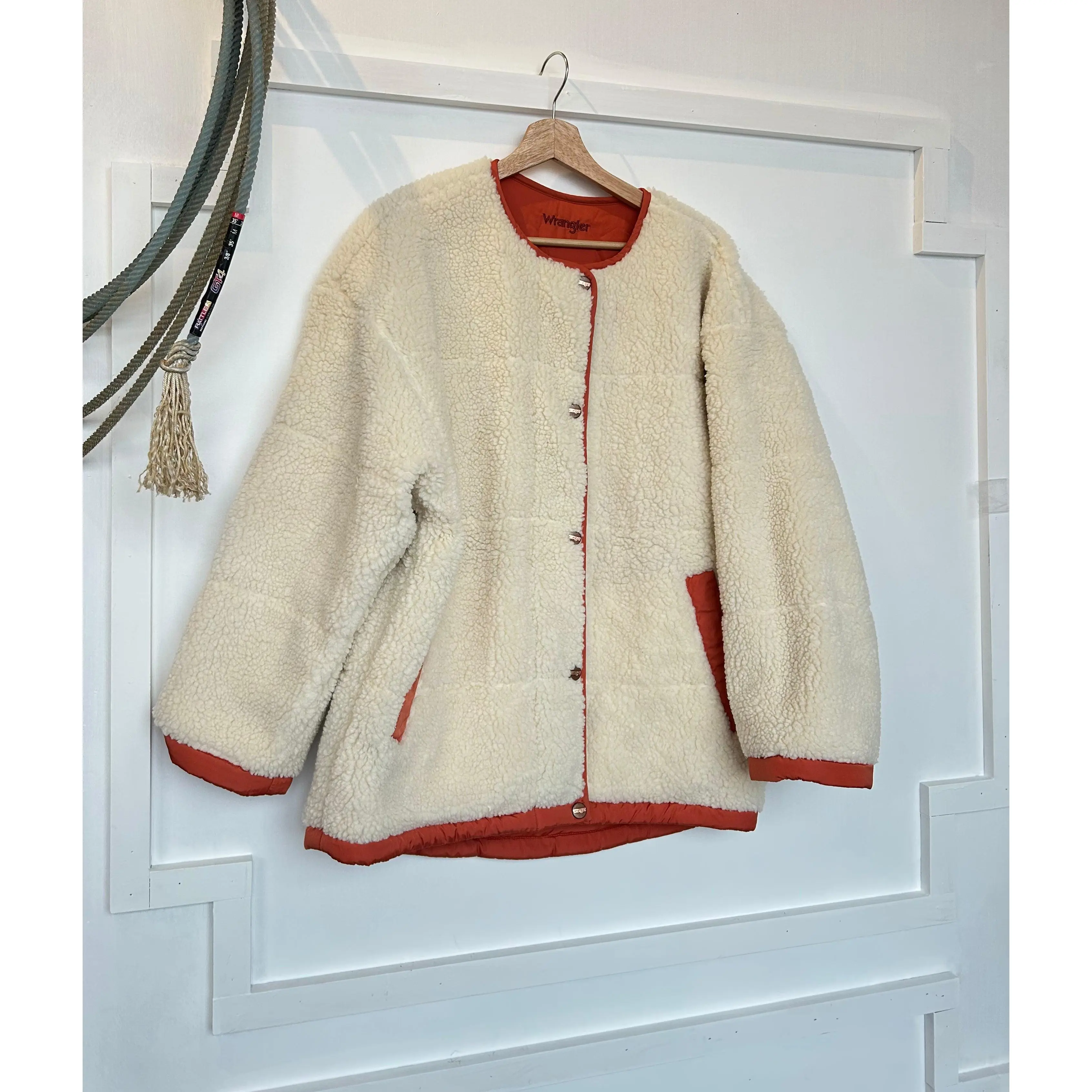 Final Sale ✨ Wrangler Sherpa Reversible Jacket Final Sale ✨ Wrangler Sherpa Reversible Jacket