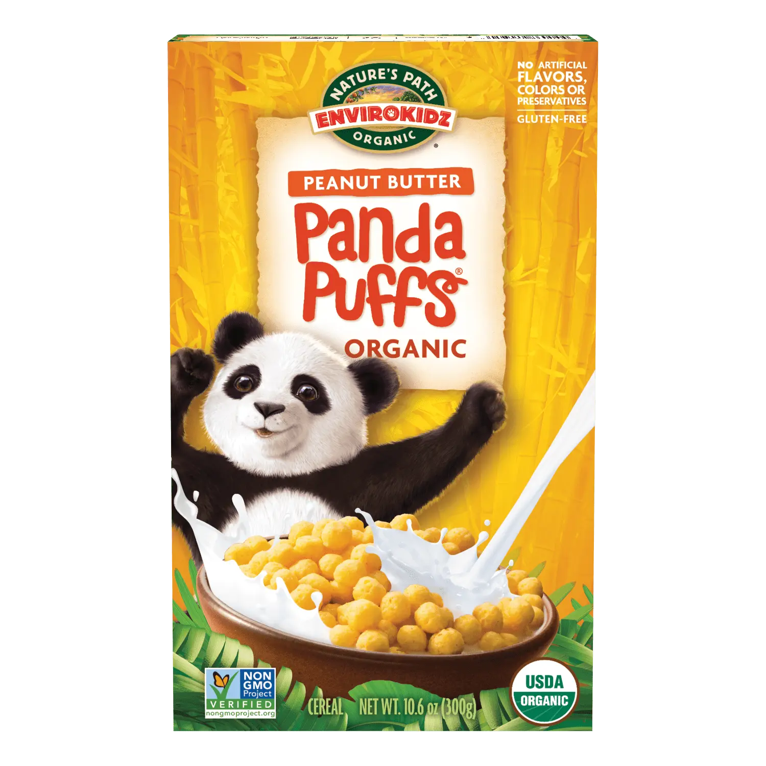 EnviroKidz Organic Panda Puffs Cereal EnviroKidz Organic Panda Puffs Cereal