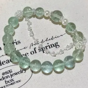 Green Phantom Quartz Career Success Bracelet