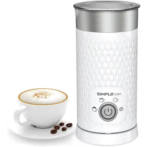 Milk Frother 4-in-1 Electric Milk Steamer Automatic Warm and Cold Foam Maker and Milk Warmer for Latte Cappuccinos Macchiato Hot Chocolate
