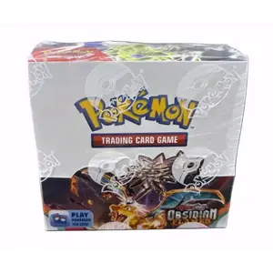 Pokemon TCG Scarlet & Violet Obsidian Flames Booster Display Box 36 Packs 190 Cards Tera Pokémon ex & Trainer Cards with Special Illustrations and Type-Shifted Tera Pokémon