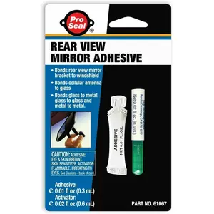 Rearview Mirror Glue Kit Adhesive Professional Strength Permanent Made in USA