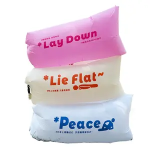 Outdoor Inflatable Air Sofa | Waterproof Foldable Lazy Air Couch, 3 Second Inflate Portable Blow Up Lounger for Camping, Beach, Music Festival, Backyard Picnic