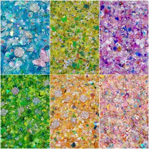 Mixed Charms for Nail Arts, DIY, and More - Flake, Soft Clay, Beads, Resin Charms, and More polymer