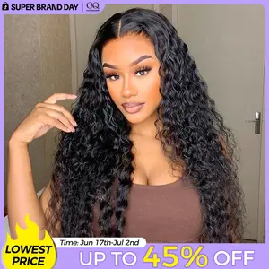 [NEW IN] OQ HAIR Water Wave Pre Bleached Tiny Knots Pre Cut Lace 7x5 HD Wear Go Glueless Wigs Human Hair Wigs For Beginners TikTokShopBlackFriday