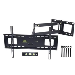 FORGING MOUNT Long Extension TV Mount Full Motion Wall Bracket with 42 inch Long Arm Articulating TV Wall Mount for 37 to 80 Inch Flat/Curve TVs, VESA 600x400mm Compatible, Holds up to 110 lbs xxl full open front  #TikTokShopBlackFriday