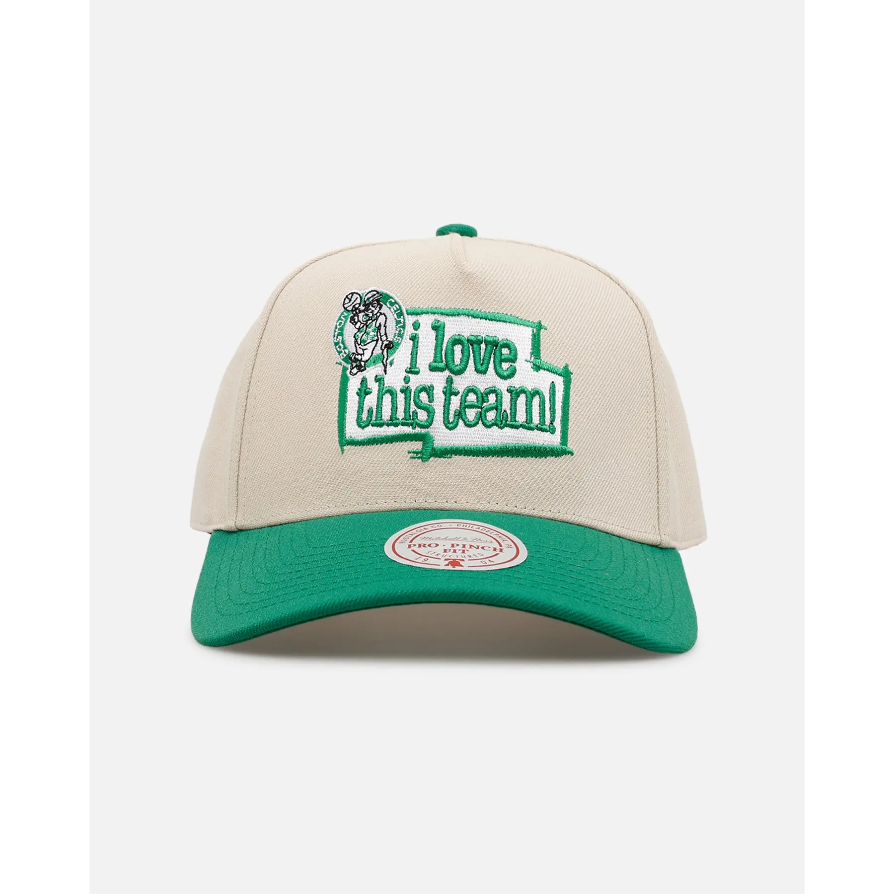 Mitchell & Ness Boston Celtics 'Love' Pro Pinch Snapback OTC
