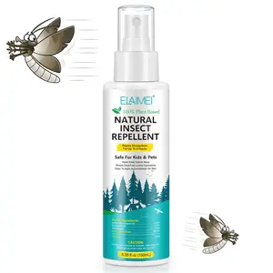 Elaimei Insect Repellent Spray 150ML, Dry Non-Greasy Formula, High Efficiency Mosquito & Bug Repellent, Long-Lasting Protection, Outdoor Activities