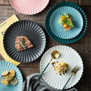 Solid Color Ceramic Dinner Plate | S & L