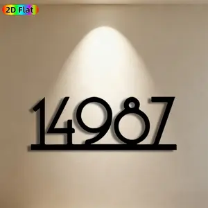 1pc Numeral 14907 Metal Wall Art,Numeral 14907 Statue Mural, Ideal Gift for New Year,Christmas,Home Decor Enthusiasts,Weather-Resistant Metal Wall Decor Wall Sculptures,Perfect for Outdoor Wall & Garden Fence History Enthusiasts