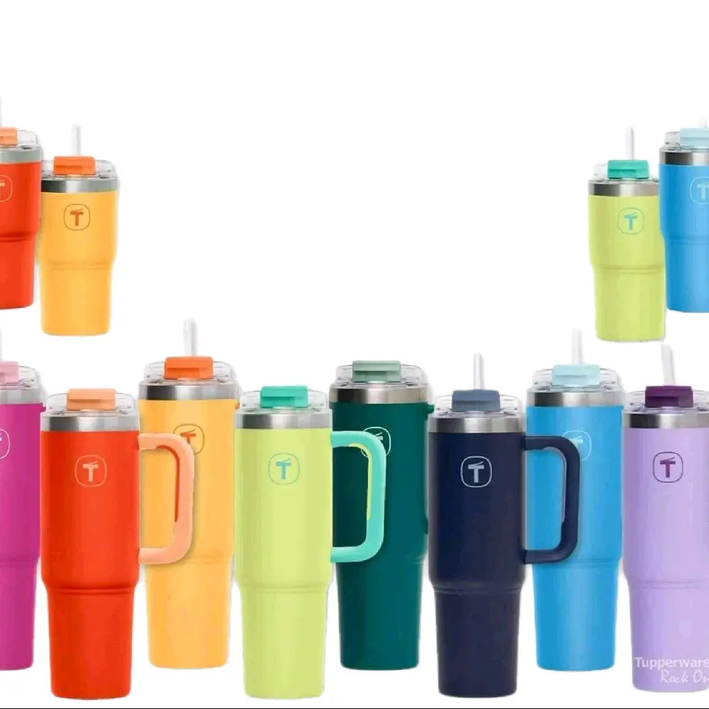 Big T 37.1 oz Tumblers Thermo Tupperware