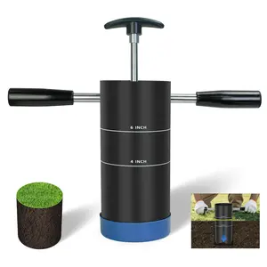 Golf Hole Cutter – Detachable Handle, 4Inch & 6Inch Hole Digger-Hole Digger