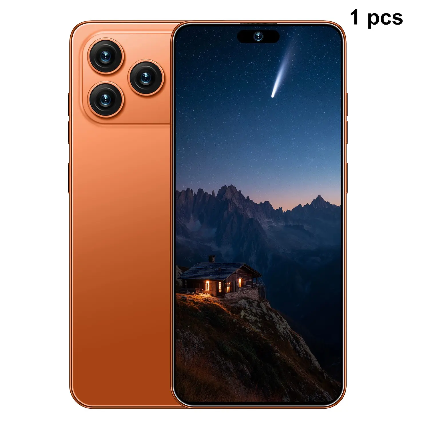 6.93-Inch Large Touchscreen Smartphone, 6762 Octa-Core Processor, 6GB+64GB Memory, 4G Full Network, 5000mAh Long Battery Life, Dual Cameras, Android 12.0, Modern Phone