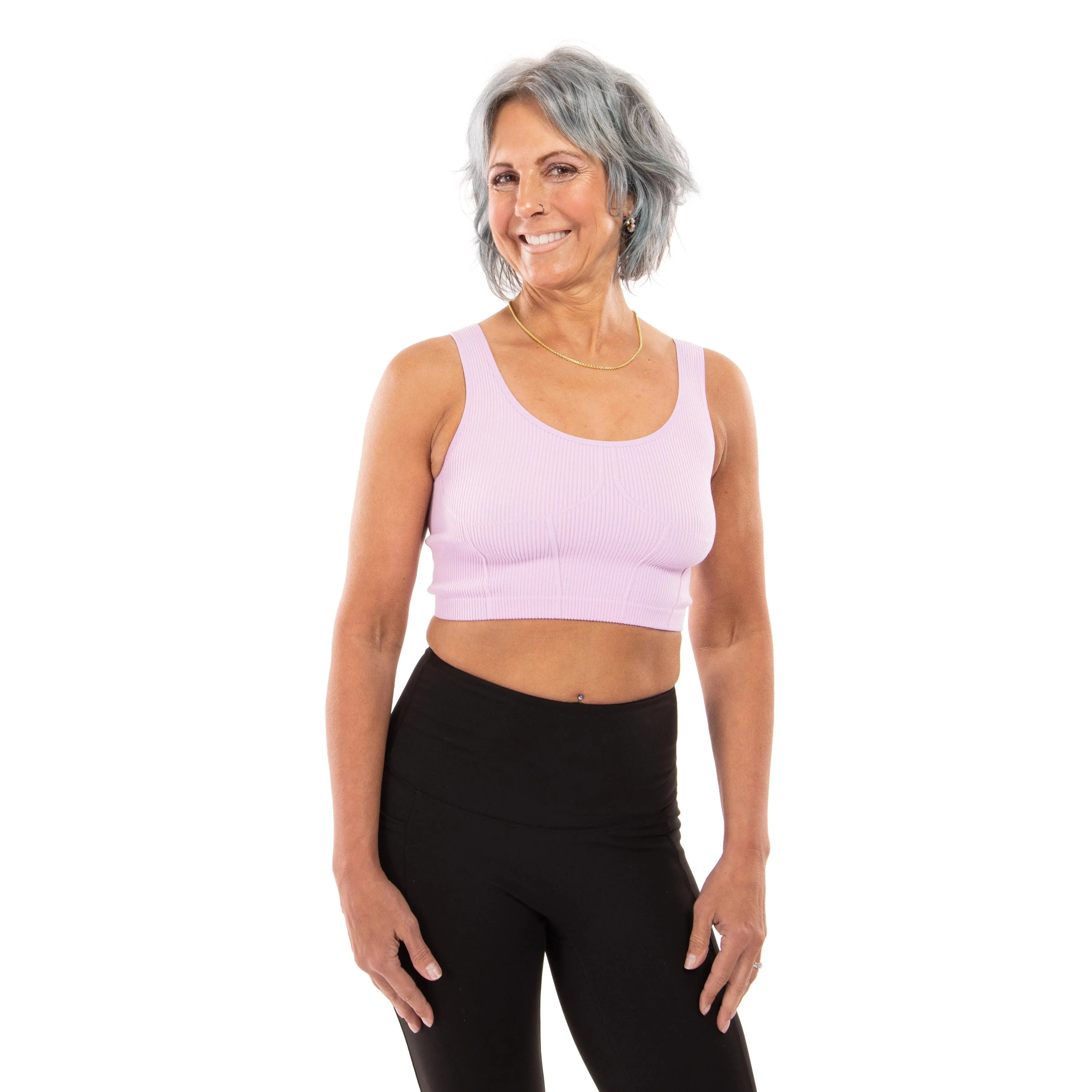 Women's Ribbed Corset Bralette, Cropped U-Neck Tank Top with Stretch Spandex Fabric for an Effortless Look, Comfy, Style, Fit, Nylon, Lady, Basic, Girls, Short Length, U-Neckline