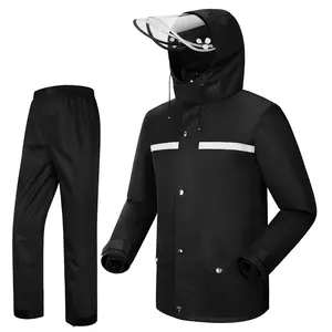 iCreek Rain Suit Jacket & Trouser Suit Raincoat for Men & Women Outdoor All-Sport Waterproof Breathable Anti-storm