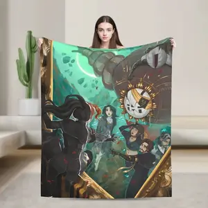 Esquie Clair Obscur Expedition 33 Game Blanket  Plush Awesome Breathable Throw Blanket for Bed Sofa All Season