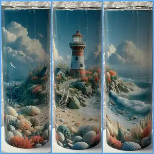 20 oz Lighthouse Beach Tumbler