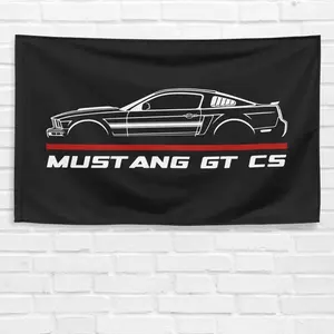 For Ford Mustang GT CS Cal Special 2007 Car Enthusiast 3x5 ft Flag Gift Bannerbedroom decor