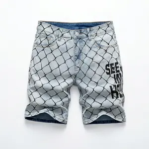 AWK Performance Graphic Denim Shorts Maximum Stretch, All-Day Comfort & High Durability denim  wholesale men jeans