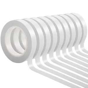 9 Rolls Double Sided Tape for Crafts,  Double-Sided Tape, Scrapbook Tape, Double-Sided Adhesive Tape for Arts, Card Making, Scrapbooking Supplies,  Wrapping (0.4 in X 26.25Ft)