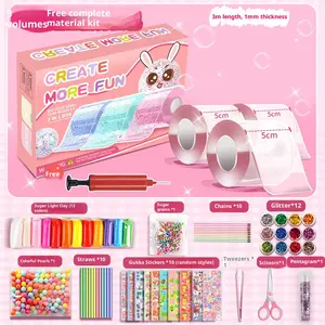 Nano Tape Bubble Kit for  SquishyMaking Maker Kit,Nano Tape BubblesToys for Girls, Step by Step Guide forBeginner