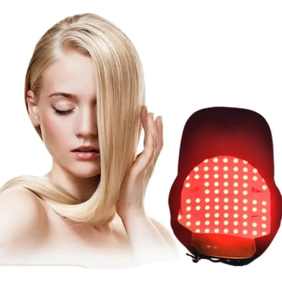Hair Growth Hat Light Device, Anti-Hair Loss LED Hair Growth Cap, Near Infrared Relaxation Head Massage, New Model Lhm-003, Hair Growth Stimulator, Scalp Stimulator, Thicker Looking Hair, Hair Growth Products, Hair Growth Promotion