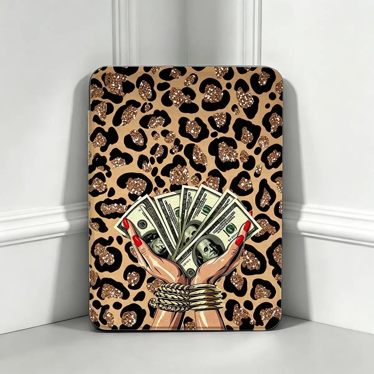Fashion Leopard & Zebra Stripe Kindle Case - E-reader Tablet Slim PU Leather Protective Cover with Clear Soft Back, Auto Wake/Sleep Casing for 6in, 6.8in, 7in Devices, Paperwhite 11th/12th Gen, Kindle 2022/2024, Light & Durable