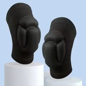 Unisex Thickened EVA Padded Knee Pads, Anti-Collision Shock Absorption Knee Protector for Volleyball, Basketball, Dance, Skateboarding, Running, Gym Workout, Cycling and Multi-Sport Protection, Anti-Injury Protective Gear, Foam-Based Protective Gear