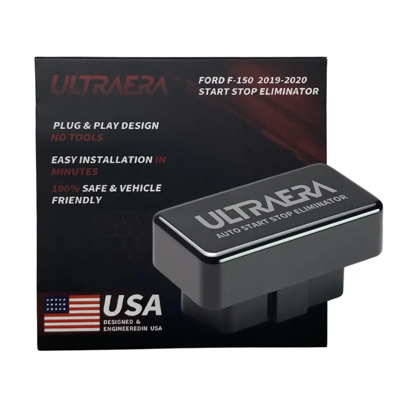 UltraEra Auto Start Stop Eliminator for Ford F150 2015 2016 2017 2018 2019 2020 Turn Off Idle Engine Stop Start System Disabler Easy Install OBD Connect Plug Play Accessories