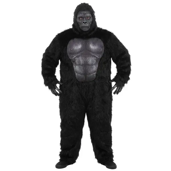 Plus Size Classic Gorilla Costume for Adults